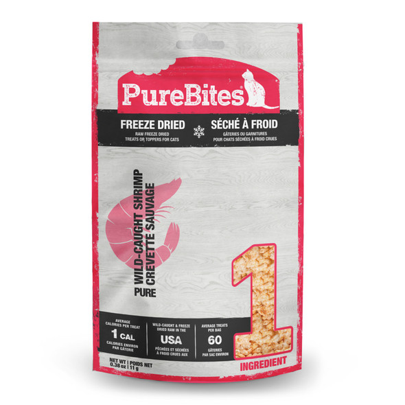 PureBites Freeze-Dried Cat Treats - Shrimp - 11 g