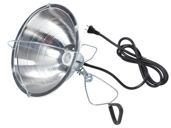 Little Giant Brooder Reflector Lamp - Silver - 10.5 in