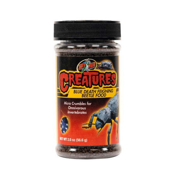 Zoo Med Creatures Blue Death Feigning Beetle Food - 2 oz