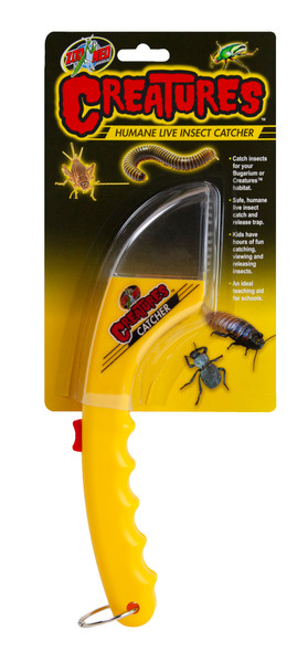 Zoo Med Creatures Humane Live Insect Catcher - Yellow