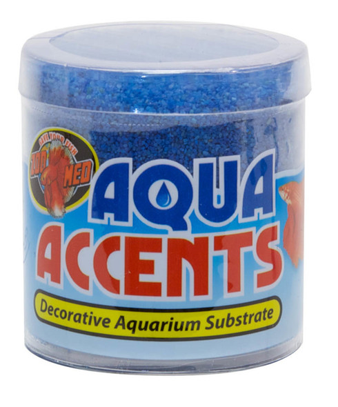 Zoo Med Aqua Accents Sand - Ballistic Blue - 8 oz