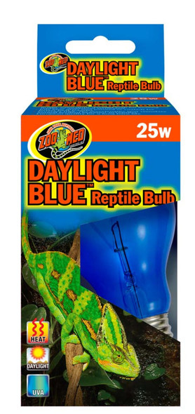 Zoo Med Daylight Blue Reptile Bulb - Blue - 25 W