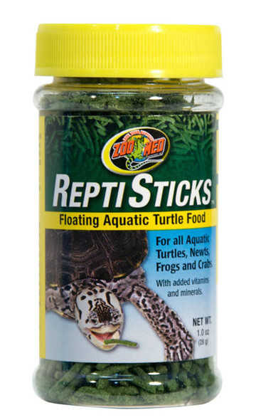 Zoo Med Reptisticks Floating Aquatic Turtle Dry Food - 1 oz