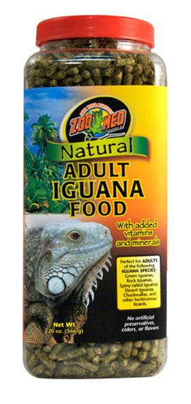 Zoo Med All Natural Adult Iguana Dry Food - 20 oz
