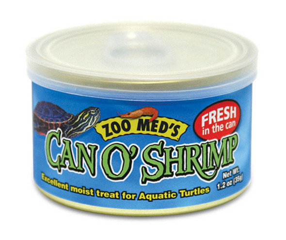 Zoo Med Can O' Shrimp Reptile Wet Food - 1.2 oz