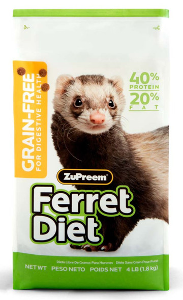 ZuPreem Grain-Free Ferret Diet Dry Food - 4 lb