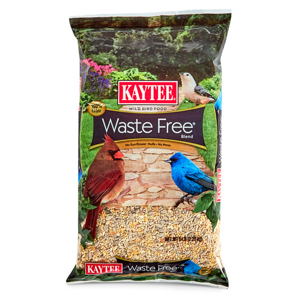 Kaytee Waste Free Blend Wild Bird Food - 5 lb