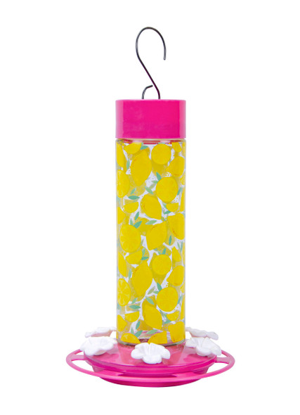 Nature's Way Alex's Lemonade Stand Glass Hummingbird Feeder - 20 oz