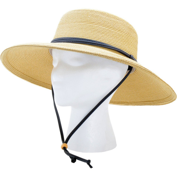 Sloggers Women's Braided Sun Hat - One Size - Dark Brown