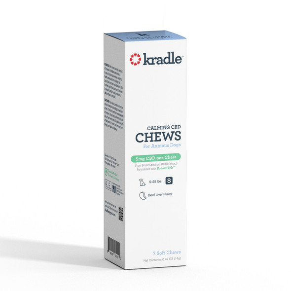 Kradle Calming CBD Dog Chews - 5MG - 6122