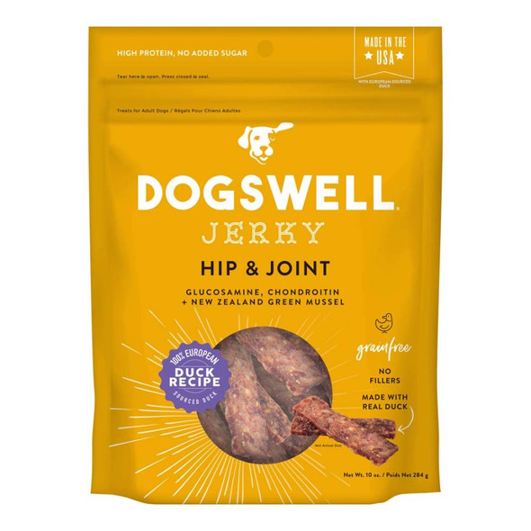 Dogswell Hip & Joint Grain-Free Jerky Dog Treat - Regular - 9233