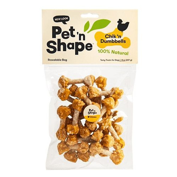 Pet 'n Shape Chik 'n Dumbbells Dog Treats 8 oz