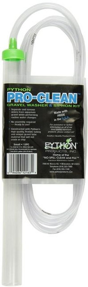 Python Pro-Clean Gravel Washer & Siphon Kit Small - Aquariums 10-20 Gallons - (12L x 1D)