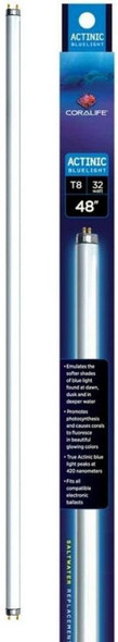 Aqueon Actinic Bluelight T8 Fluorescent Lamp 48 - 32 watt