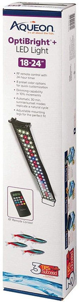 Aqueon OptiBright Plus LED Aquarium Light Fixture 18-24 Fixture