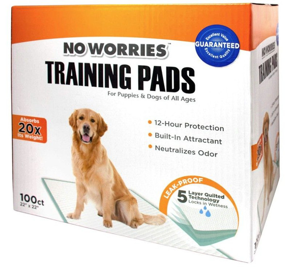 Four Paws No Worries Training Pads 100 count
