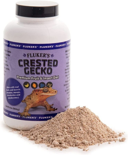 Flukers Premium Crested Gecko Diet 8 oz