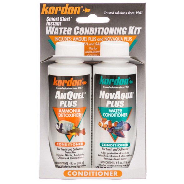 Kordon NovAqua + AmQuel Start Smart Instant Water Conditioning Kit 4 oz