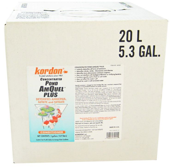 Kordon Concentrated Pond AmQuel + 5 Gallons