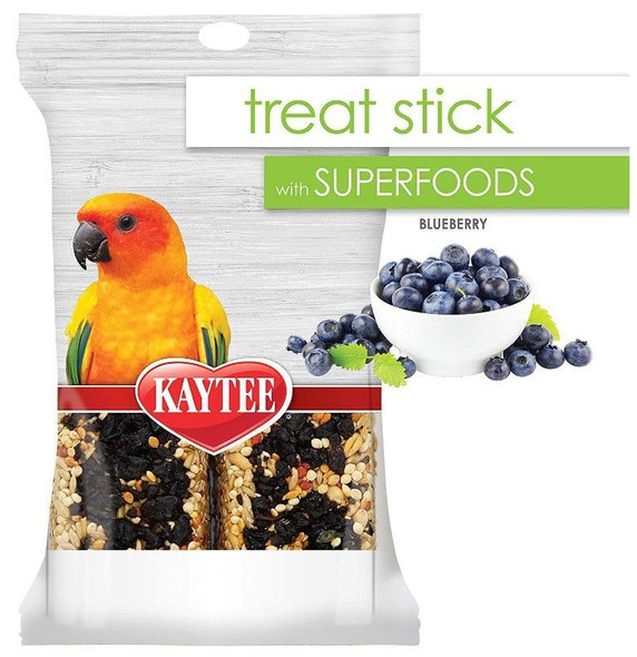 Kaytee Superfoods Avian Treat Stick - Blueberry 5.5 oz