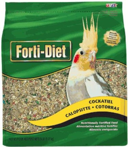 Kaytee Cockatiel Food Nutrionally Fortied For A Daily Diet 5lb 5 lbs