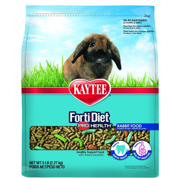 Kaytee Forti-Diet Pro Health Adult Rabbit Food 10 lbs