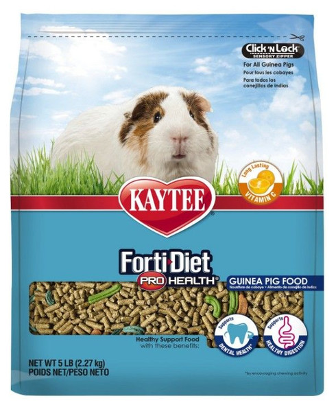 Kaytee Forti-Diet Pro Health Guinea Pig Food 5 lbs
