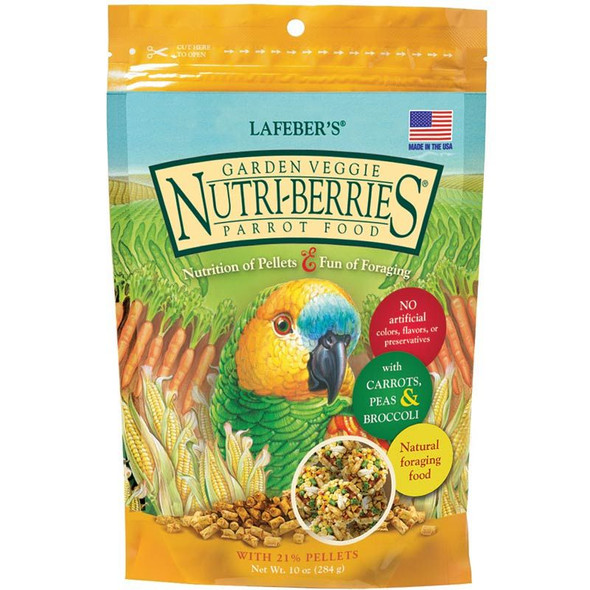 Lafeber Garden Veggie Nutri-Berries Parrot Food 10 oz