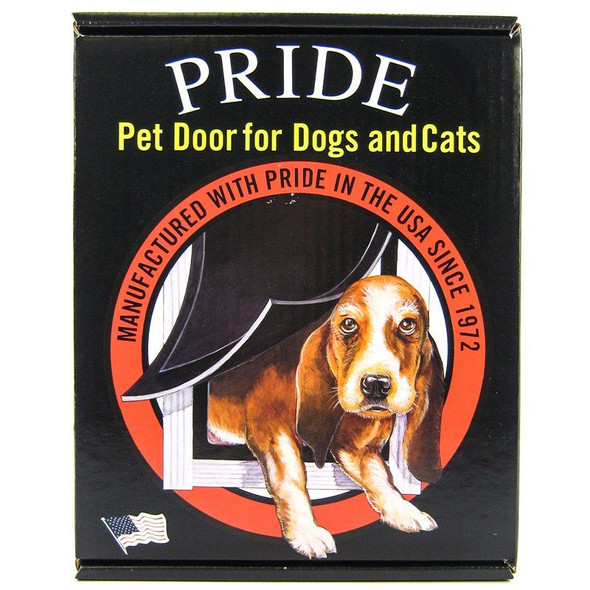 Pride Pet Doors Deluxe Pet Door Large (11.5 Wide x 16.9 High Opening)