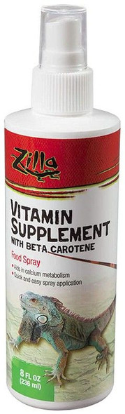Zilla Vitamin Supplement with Beta Carotene 8 fl. oz (236 ml)