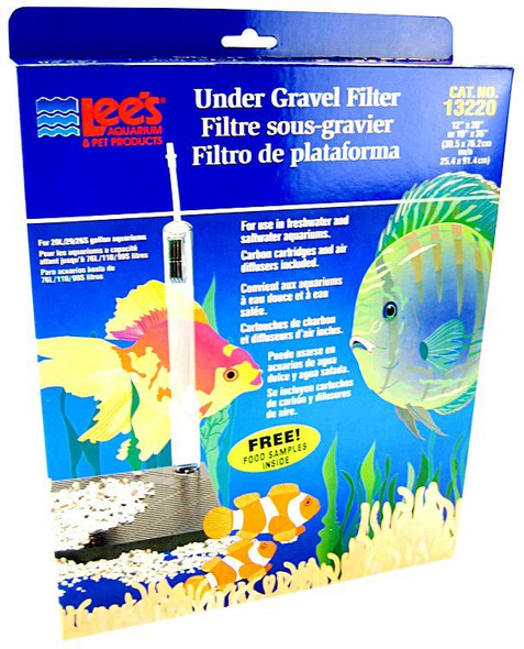 Lees Original Undergravel Filter 30 Long x 12 Wide or 36 Long x 10 Wide (29 Gallons)