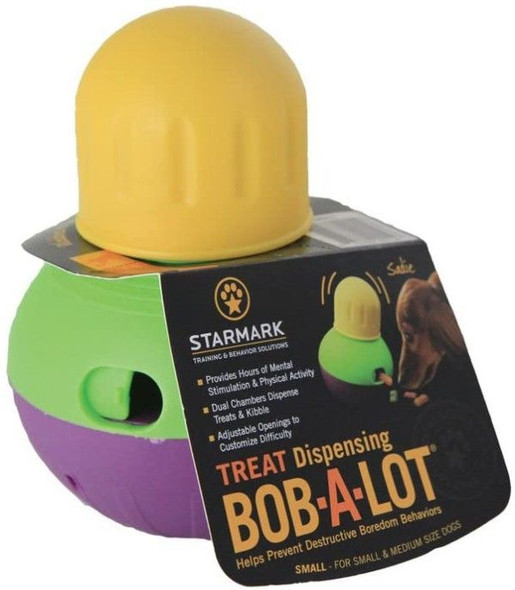 Starmark Bob-A-Lot Treat Dispensing Toy Small 1 count