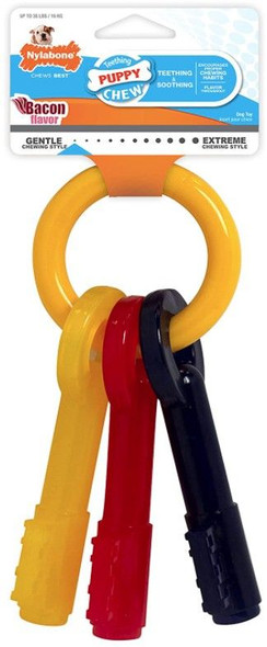 Nylabone Puppy Chew Teething Keys Chew Toy - 3859