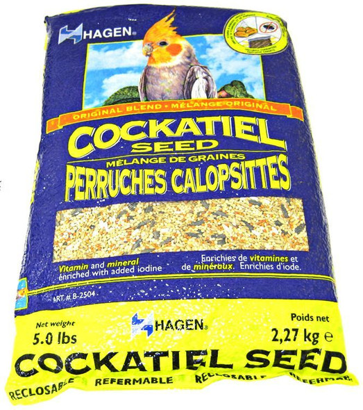 Hagen Cockatiel Seed - VME 5 lbs