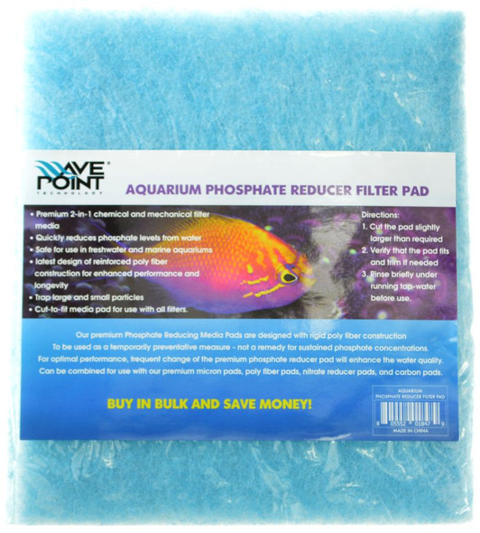 WavePoint Phosphate Reducer Filter Pad for Aquariums