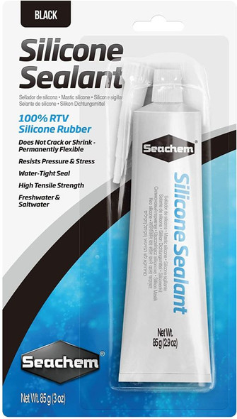 Seachem Silicone Sealant Black