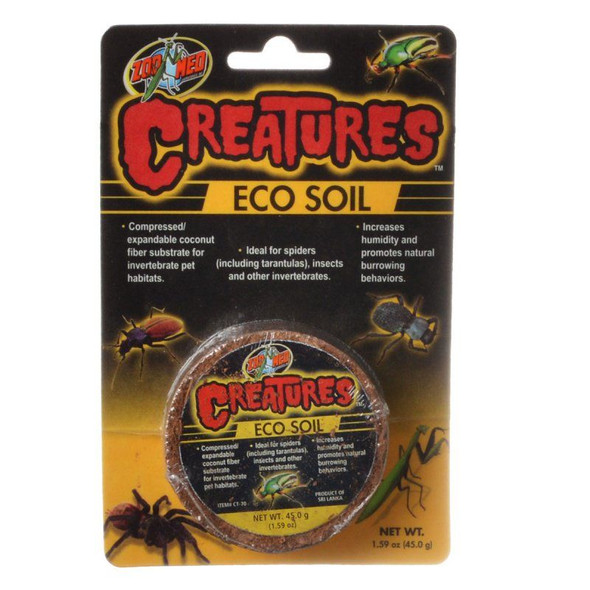 Zoo Med Creatures Eco Soil 1.59 oz (45 g)