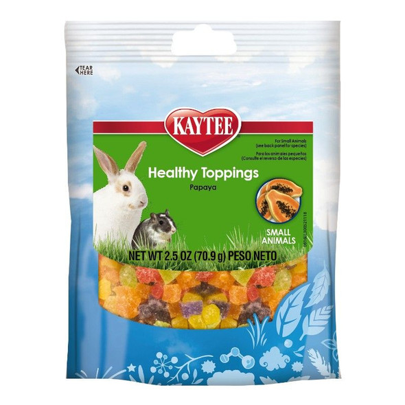 Kaytee Fiesta Healthy Toppings Papaya - Small Animals 2.5 oz