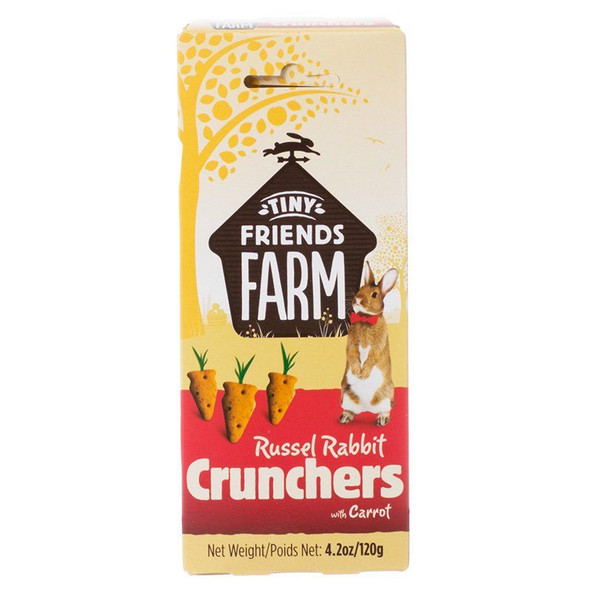 Tiny Friends Farm Russel Rabbit Crunchers with Carrot 4.2 oz