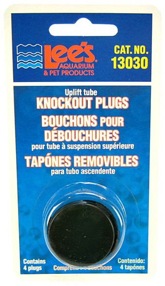 Lees Undergravel Knockout Plugs 4 Pack