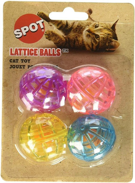 Spot Spotnips Lattice Balls Cat Toys 4 Pack