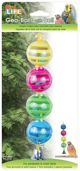 Penn Plax Geo Balls with Bell 1 count