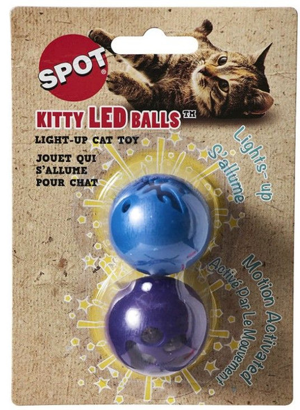 Spot Kitty LED Light Up Cat Toy 2 count