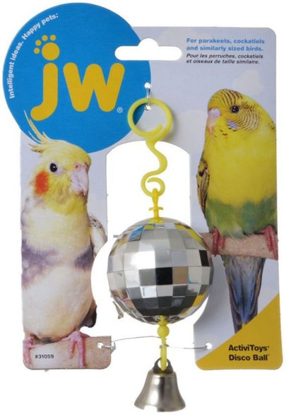 JW Insight Disco Ball Bird Toy Disco Ball Bird Toy