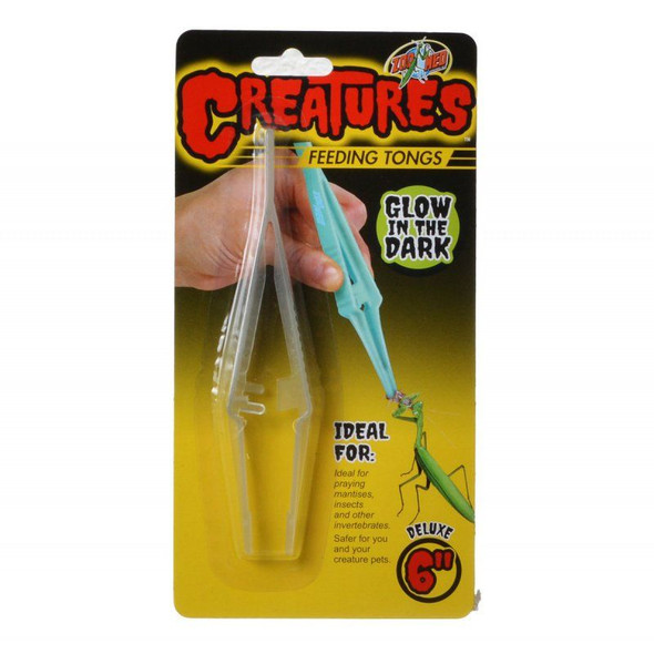 Zoo Med Creatures Feeding Tongs 6 Long