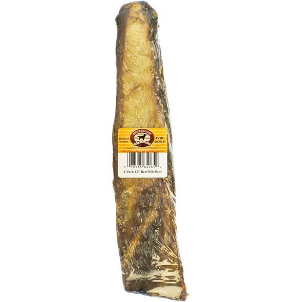 Smokehouse Treats Rib Bone 12 Long (1 Pack)