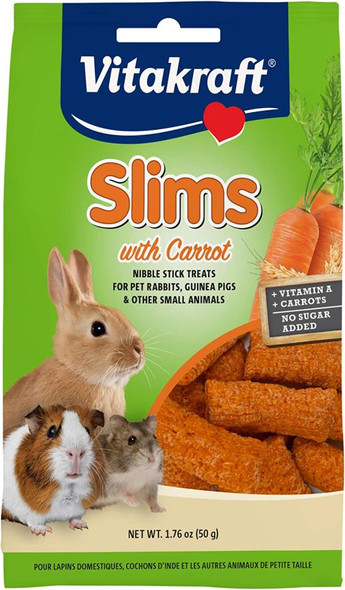 VitaKraft Slims with Carrot for Rabbits 1.76 oz