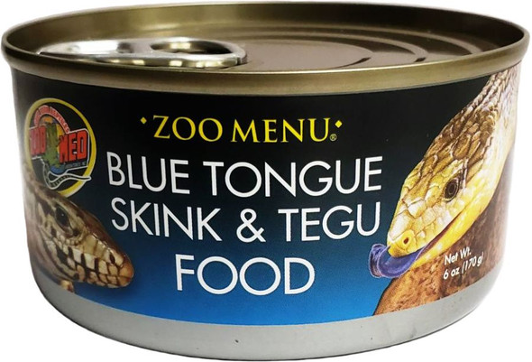 Zoo Med Blue Tongue Sking and Tegu Food Canned 6 oz (170 g)