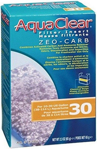 AquaClear Filter Insert - Zeo-Carb 30 gallon - 1 count