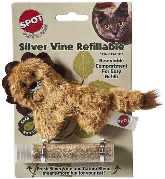 Spot Silver Vine Refillable Cat Toy Assorted Characters 1 count